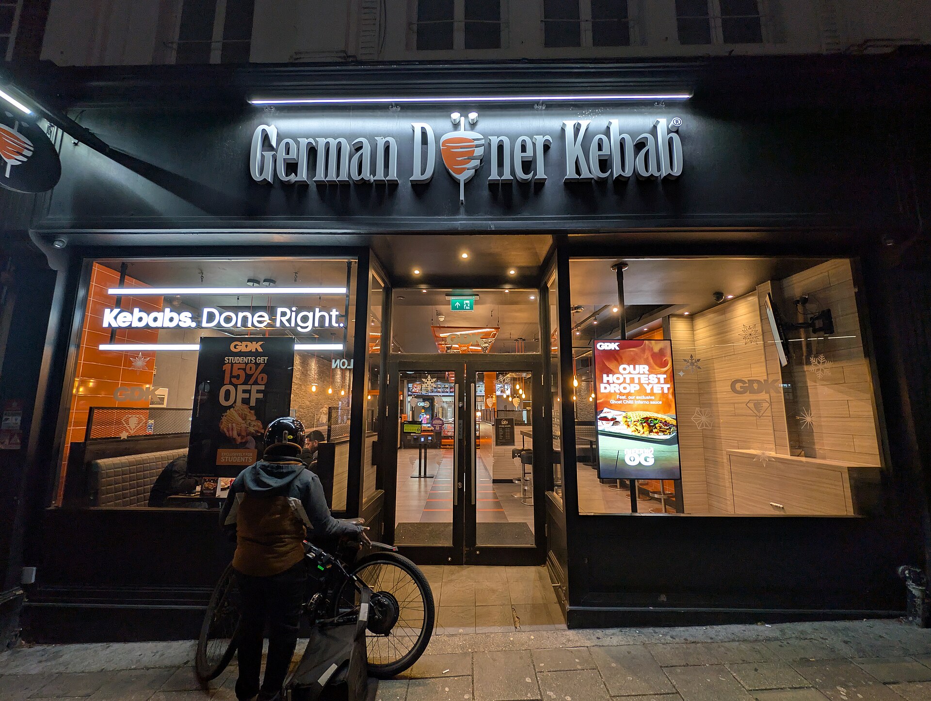 Front lokalu Kebab King